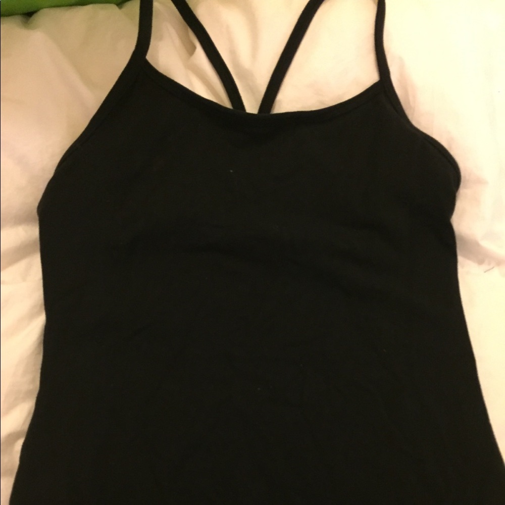 Lululemon black tank top